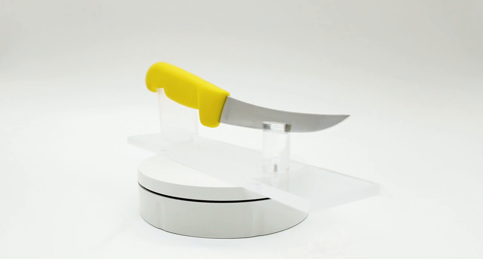 Victorinox 5 Inch Narrow Curved Boning Knife Yellow 360 View 18 - Butcher Knife