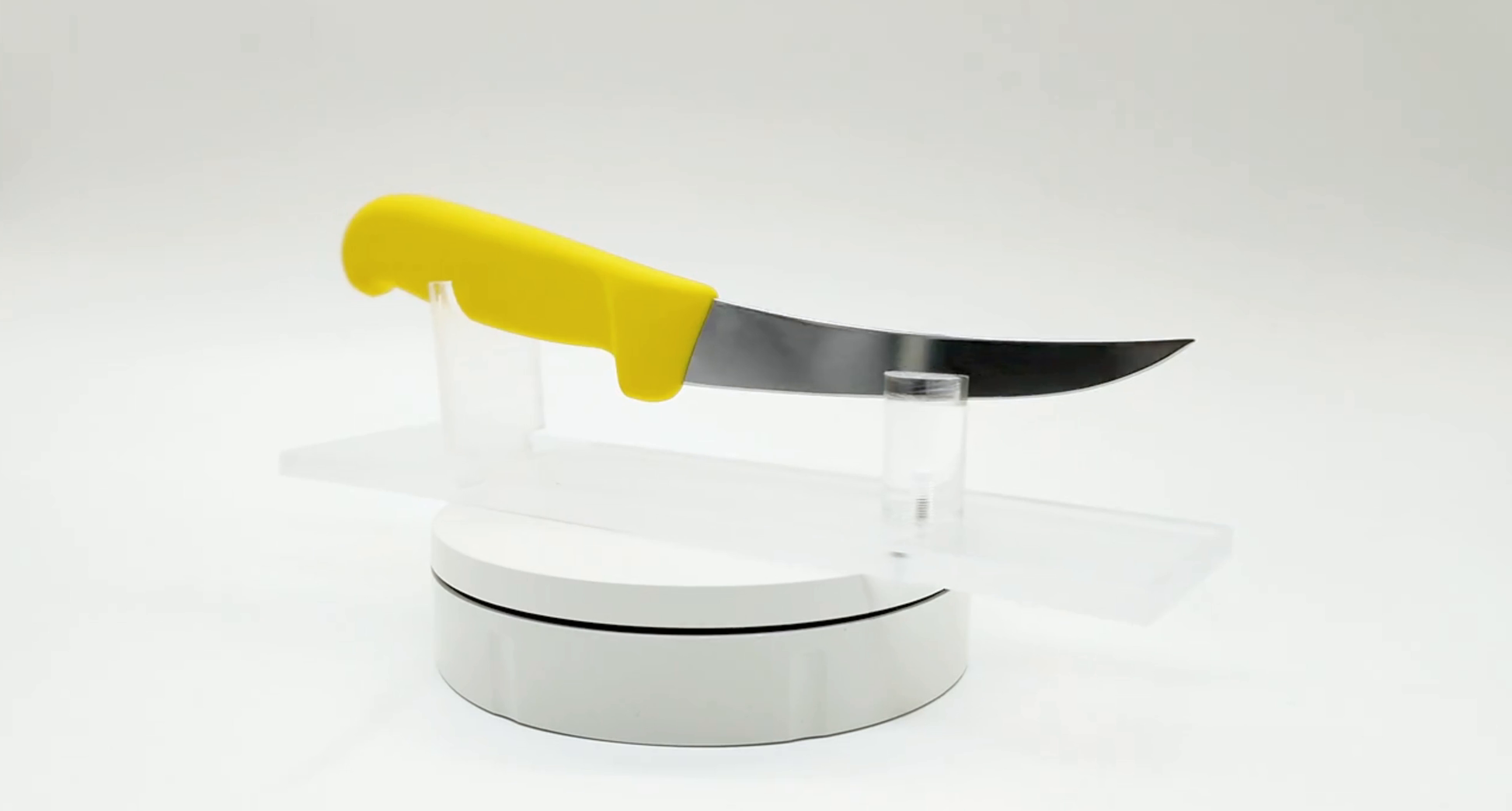 Victorinox 5 Inch Narrow Curved Boning Knife Yellow 360 View 22 - Butcher Knife