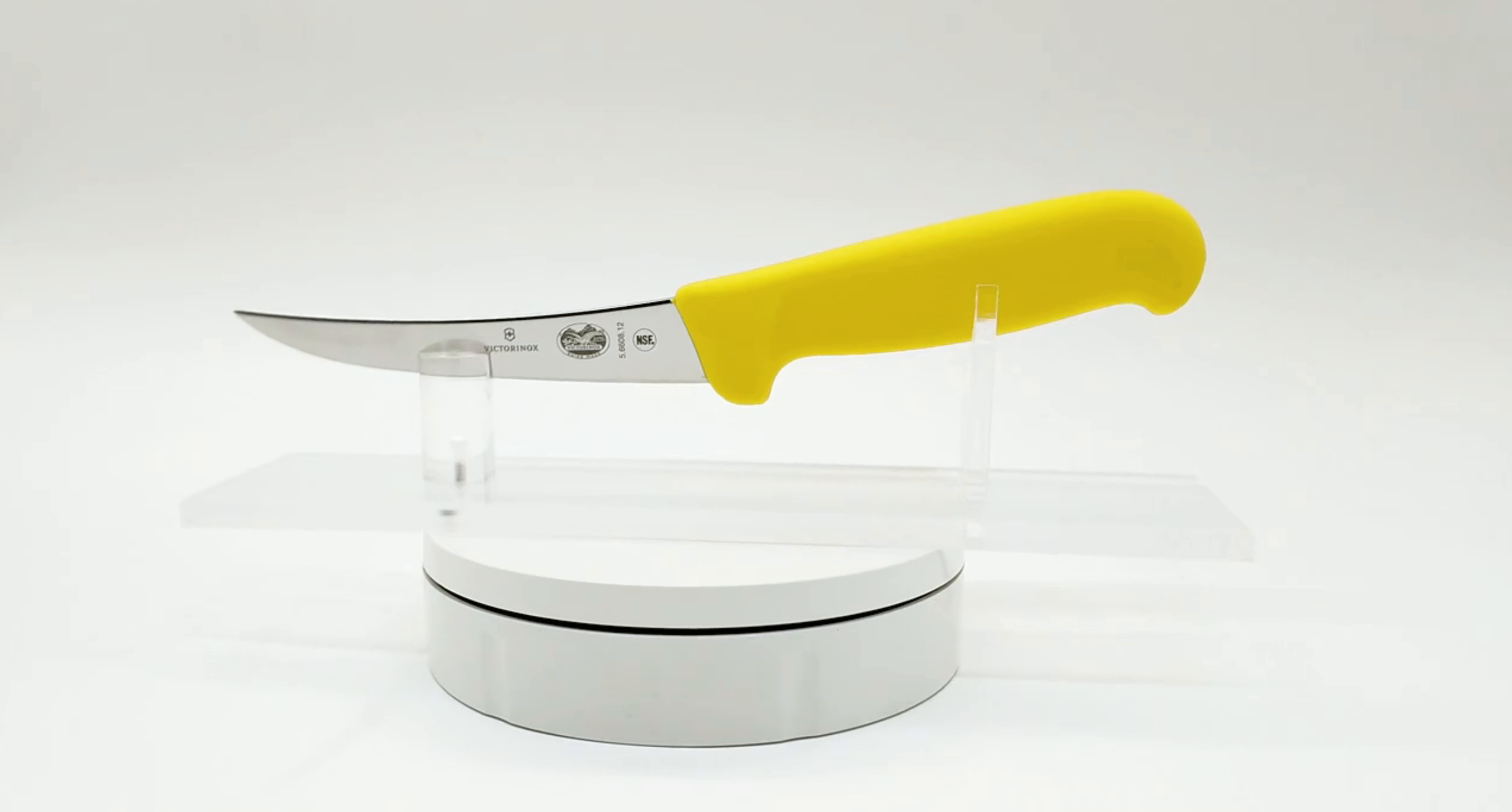 Victorinox - 5" Boning Knife Narrow Curved Blade (Yellow)