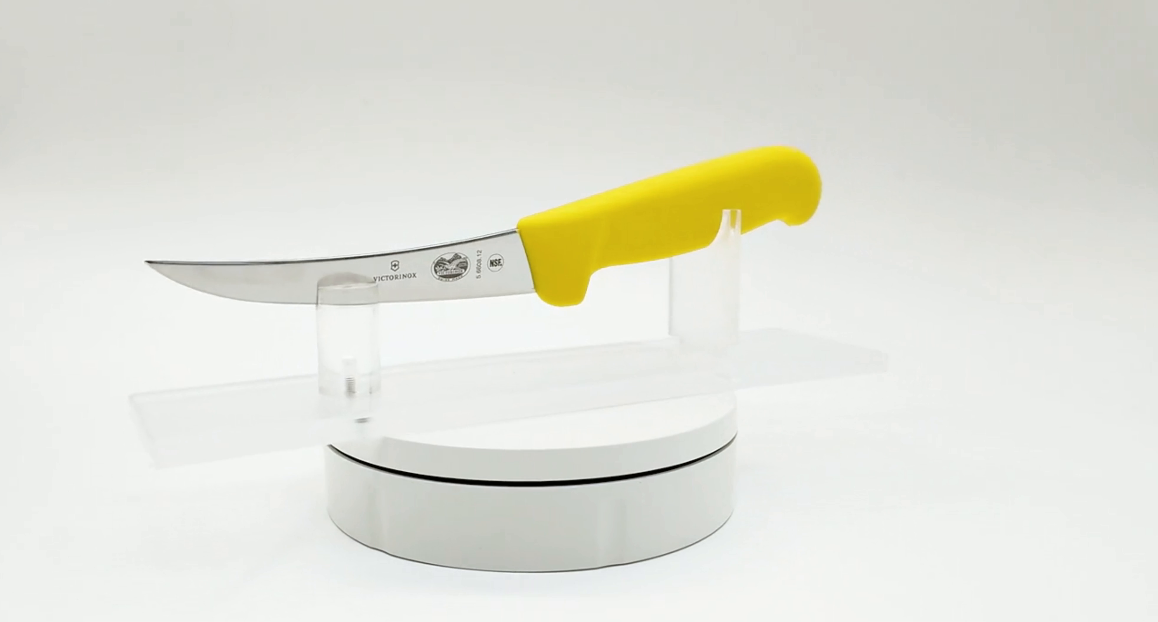 Victorinox - 5" Boning Knife Narrow Curved Blade (Yellow)