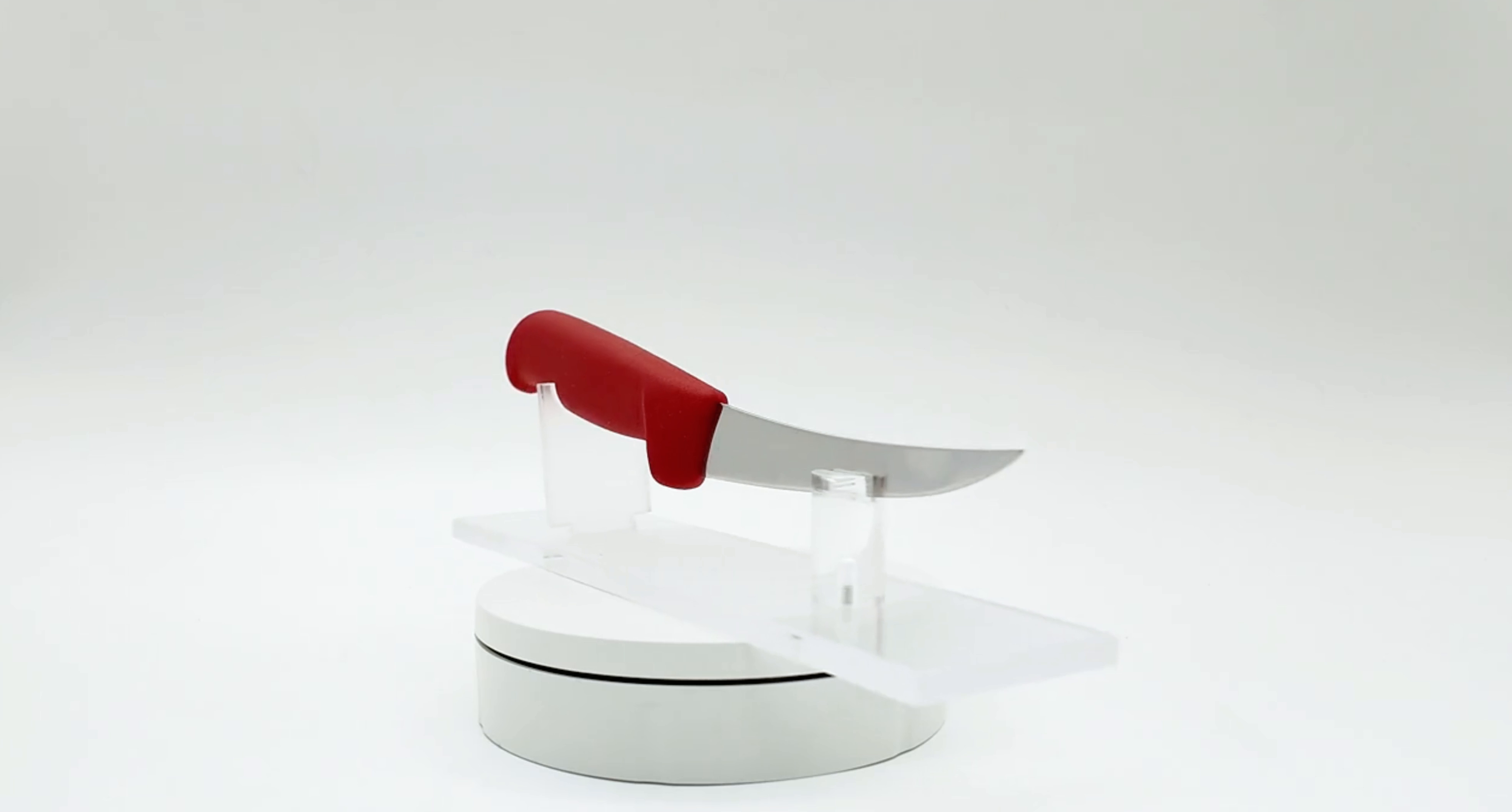 Victorinox - 5" Boning Knife Narrow Curved Flexible Blade (Red)