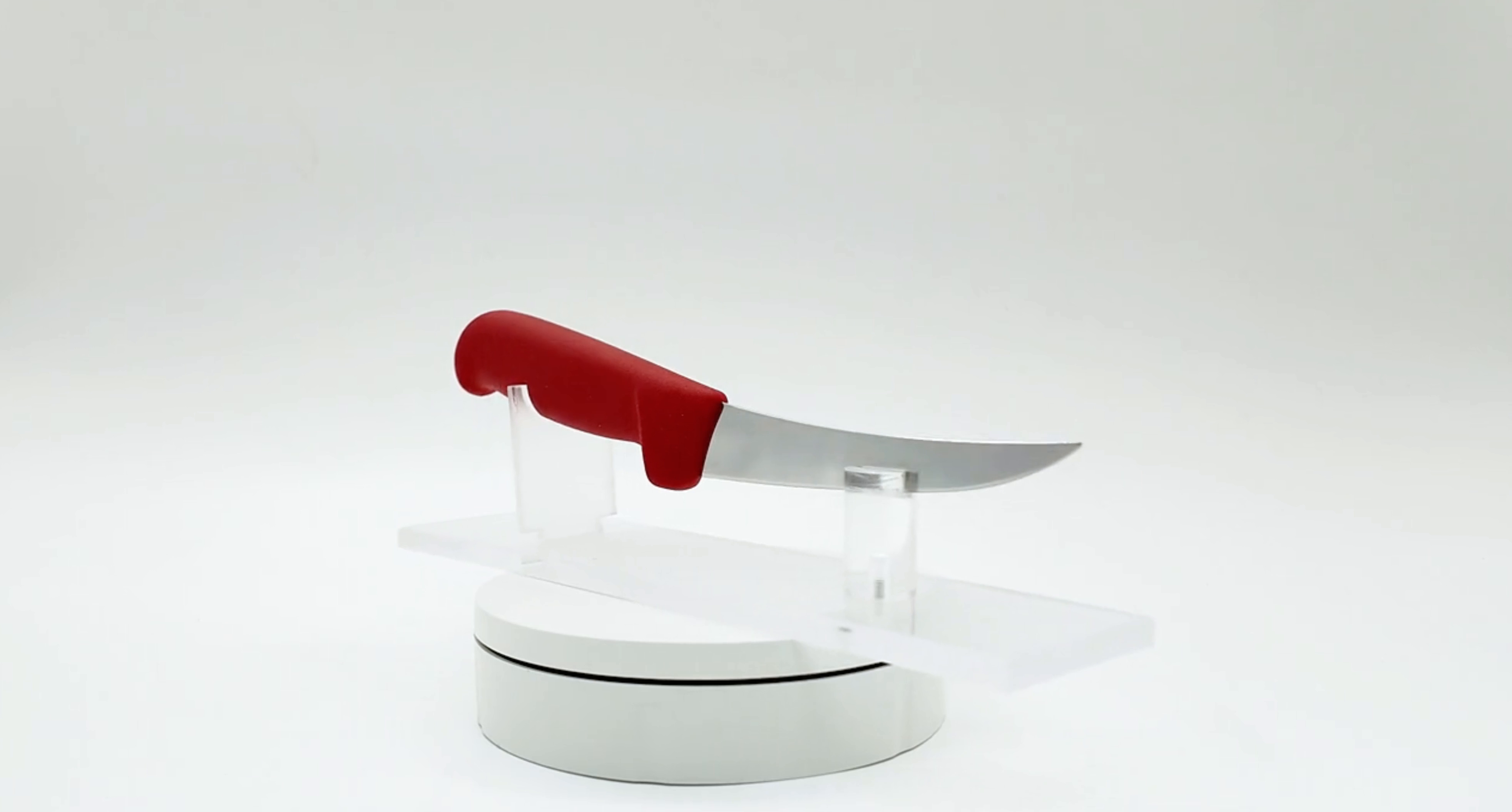 Victorinox - 5" Boning Knife Narrow Curved Flexible Blade (Red)