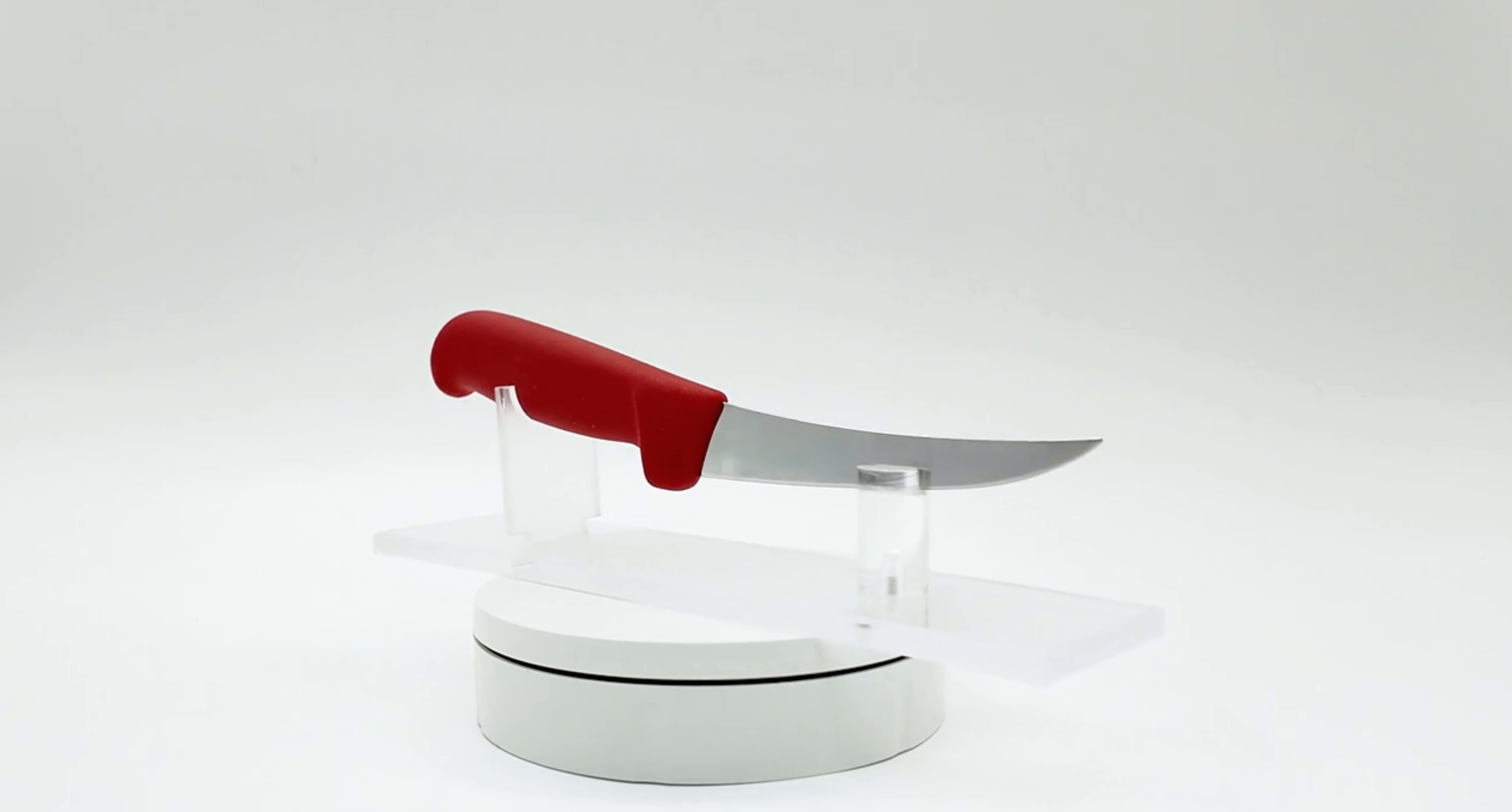 Victorinox - 5" Boning Knife Narrow Curved Flexible Blade (Red)