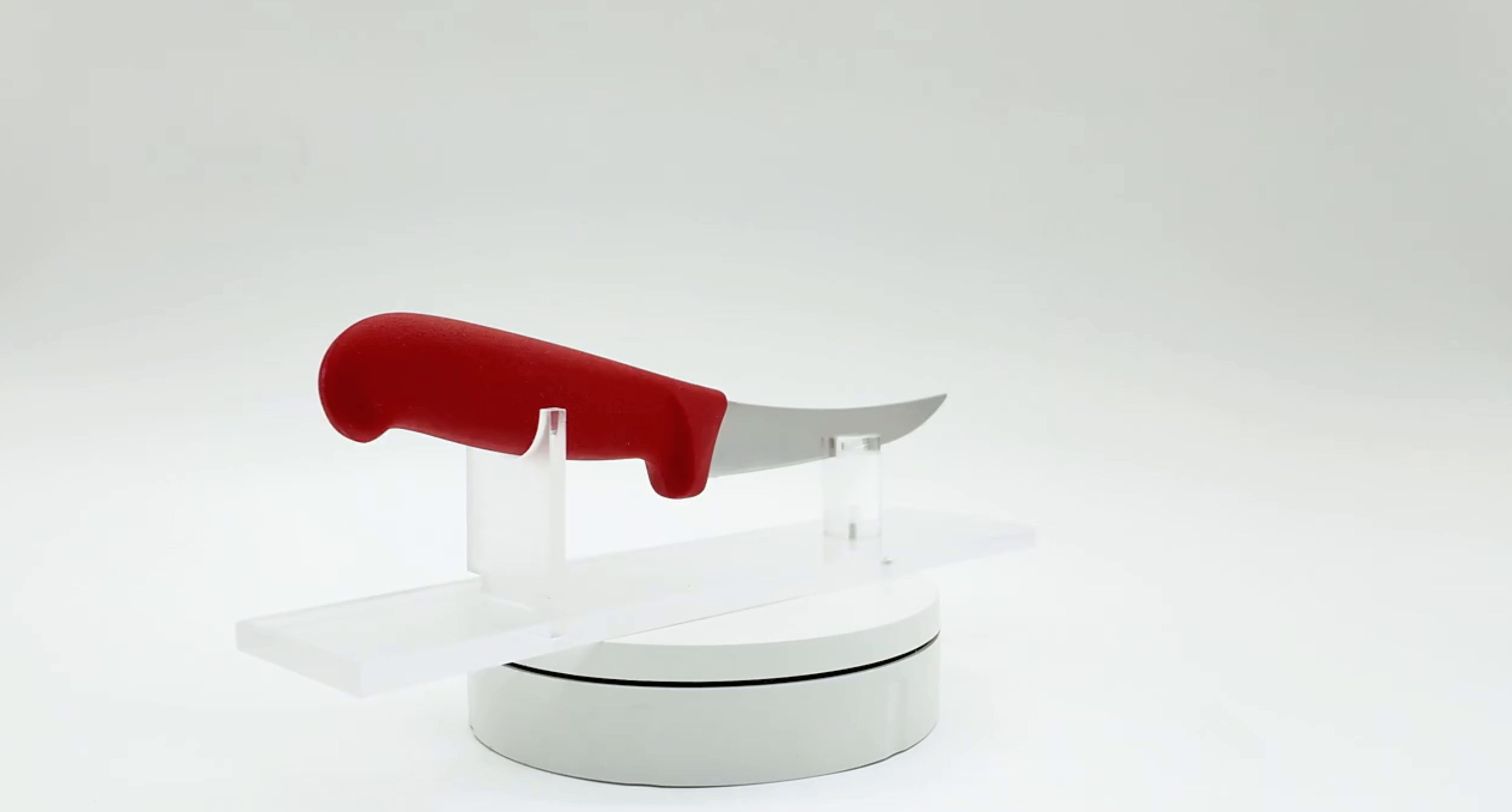 Victorinox - 5" Boning Knife Narrow Curved Flexible Blade (Red)