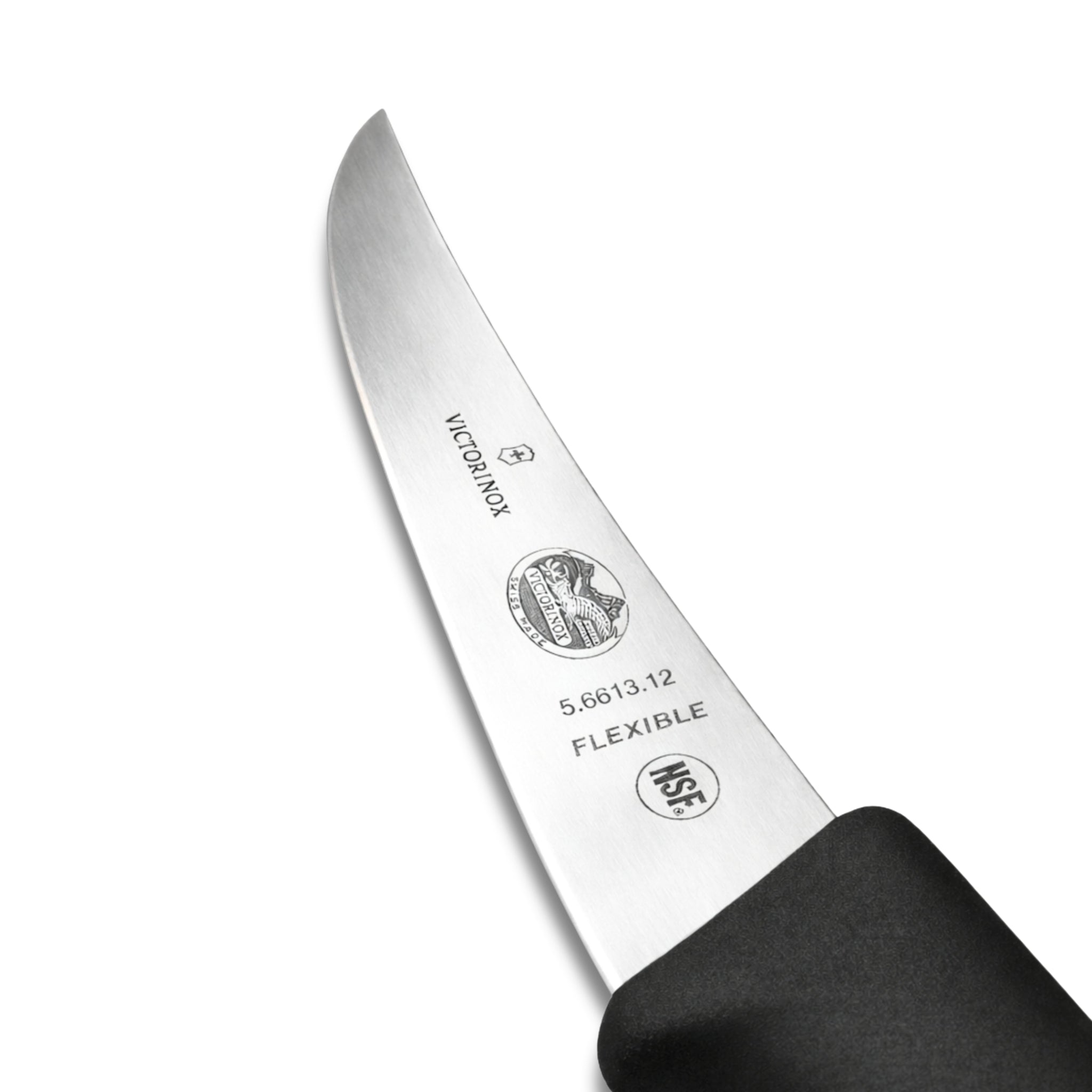 Victorinox 5 Inch Narrow Curved Flexible Boning Knife - Commercial Butcher Meat Boning