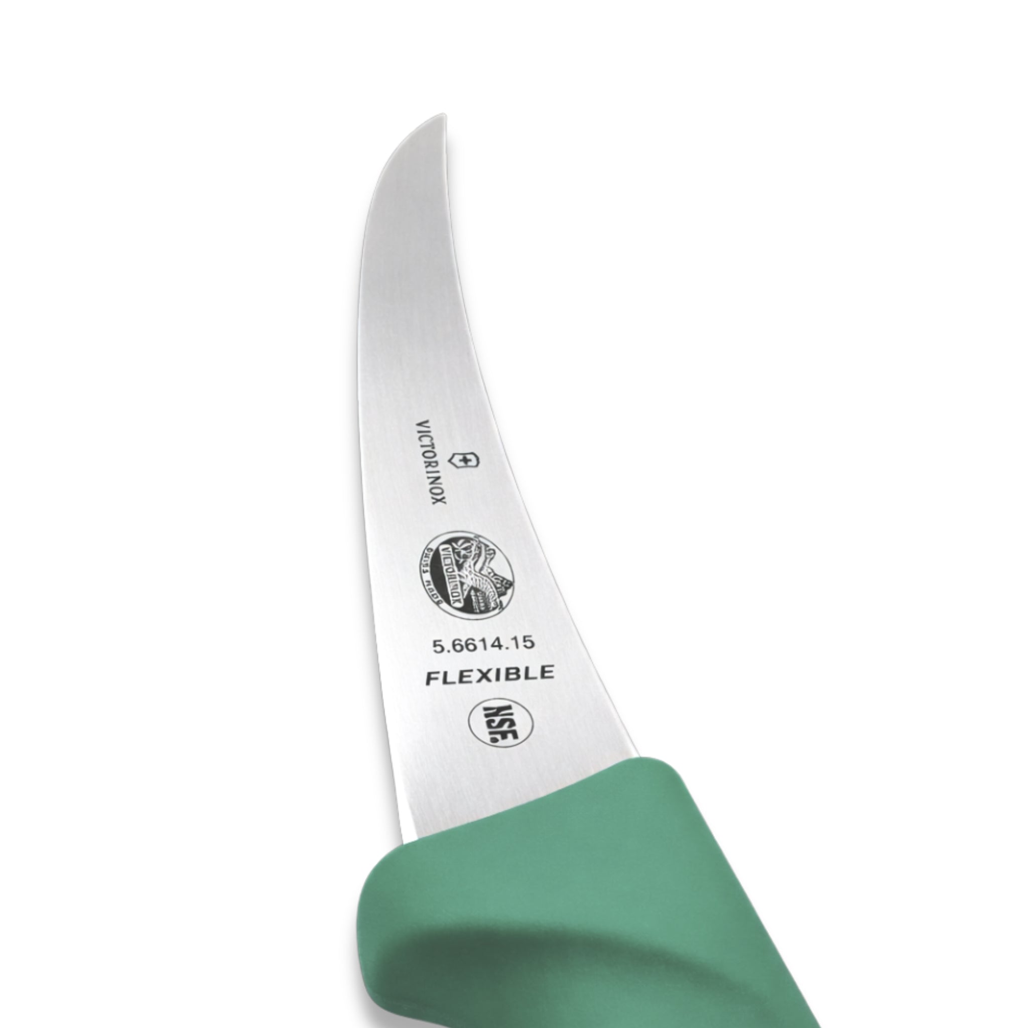Victorinox 5.6614.15 boning knife green handle - professional butcher knife