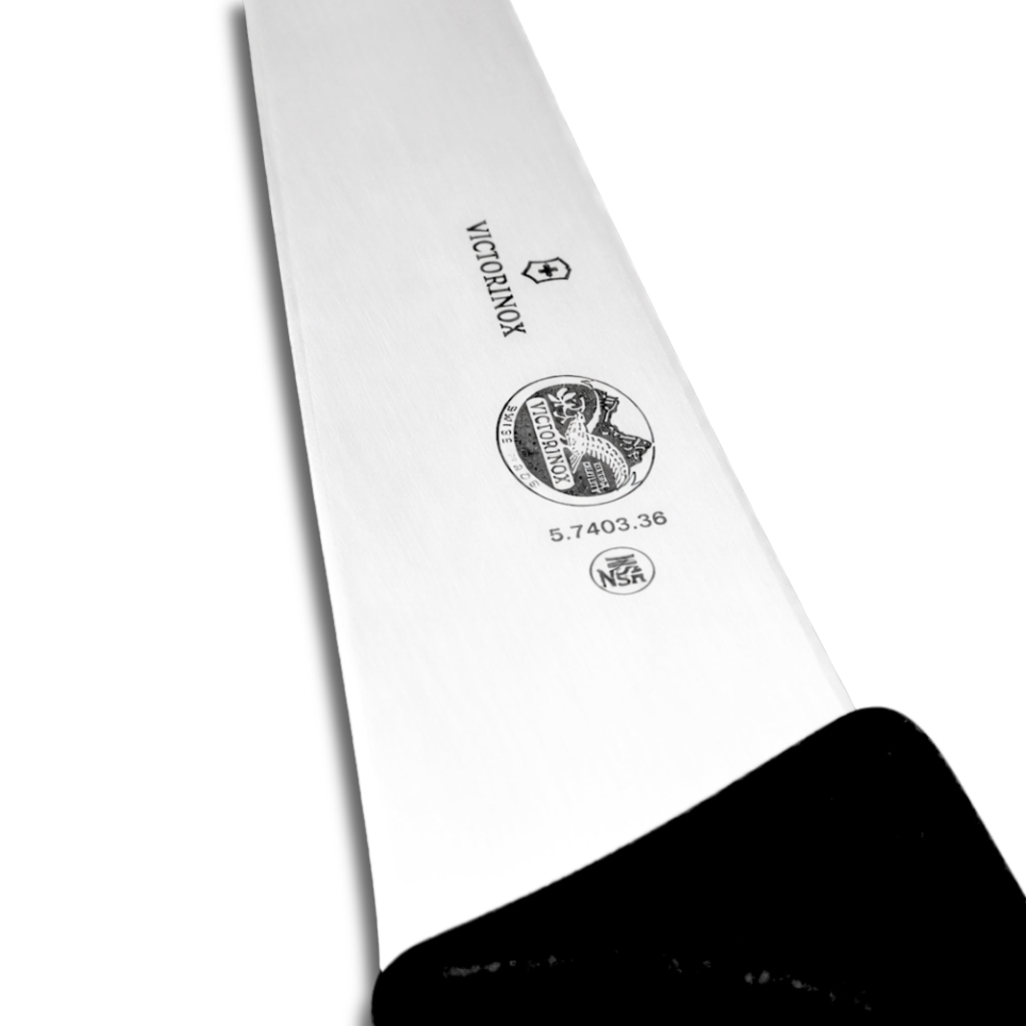 Victorinox 14 Inch Butchers Steak Knife Black - Professional Butcher Steak Knife