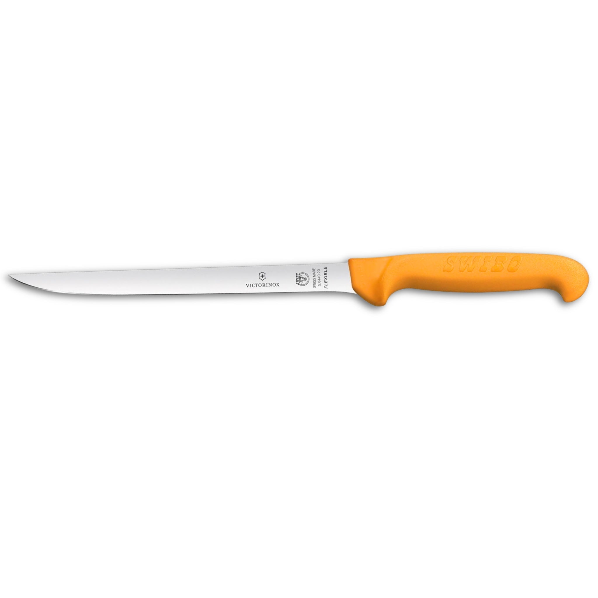 Victorinox 8 Inch Fish Filleting Knife Narrow Flexible Blade - Professional Filleting Knife