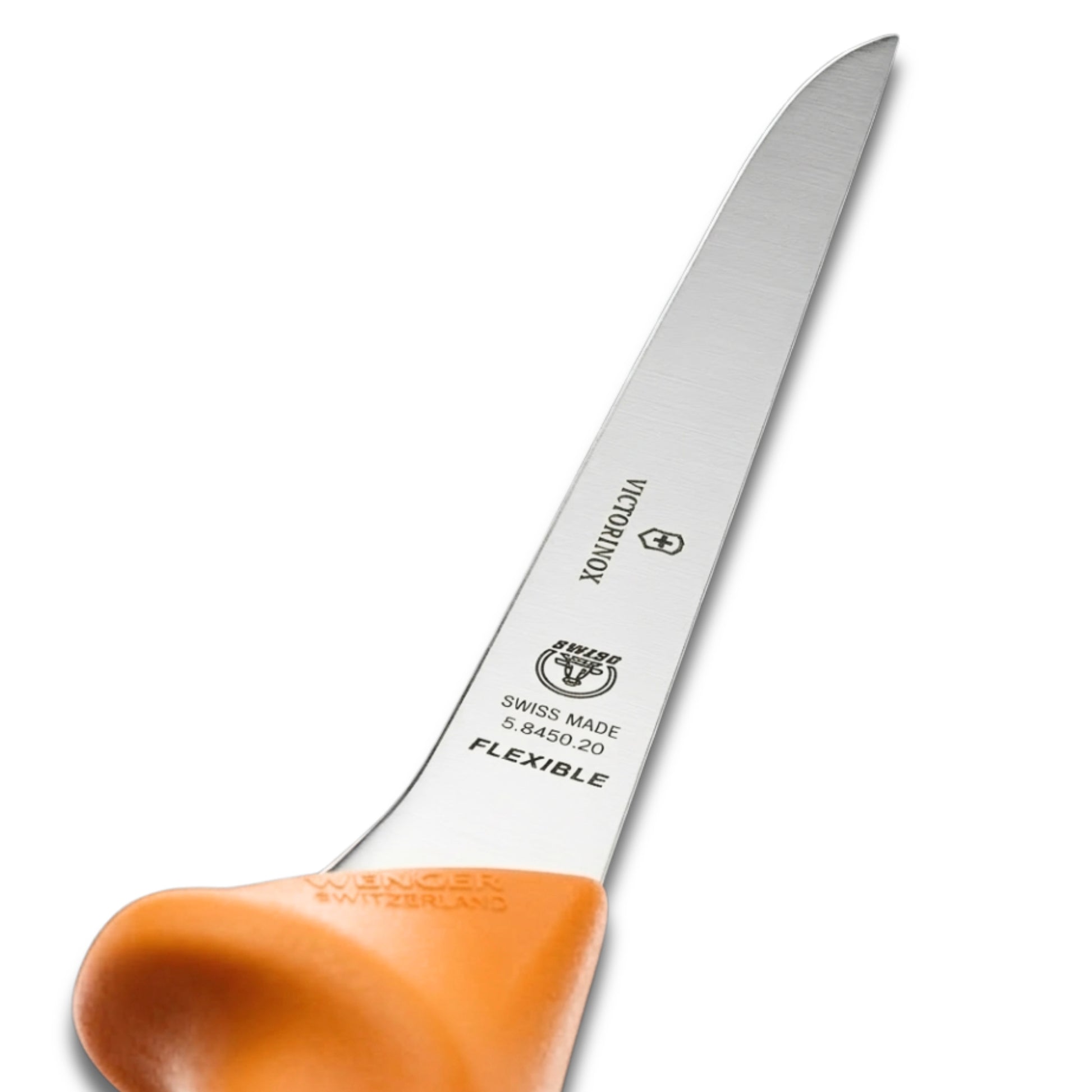 Victorinox 8 Inch Fish Filleting Knife Straight Flexible - Commercial Fish Monger Knife