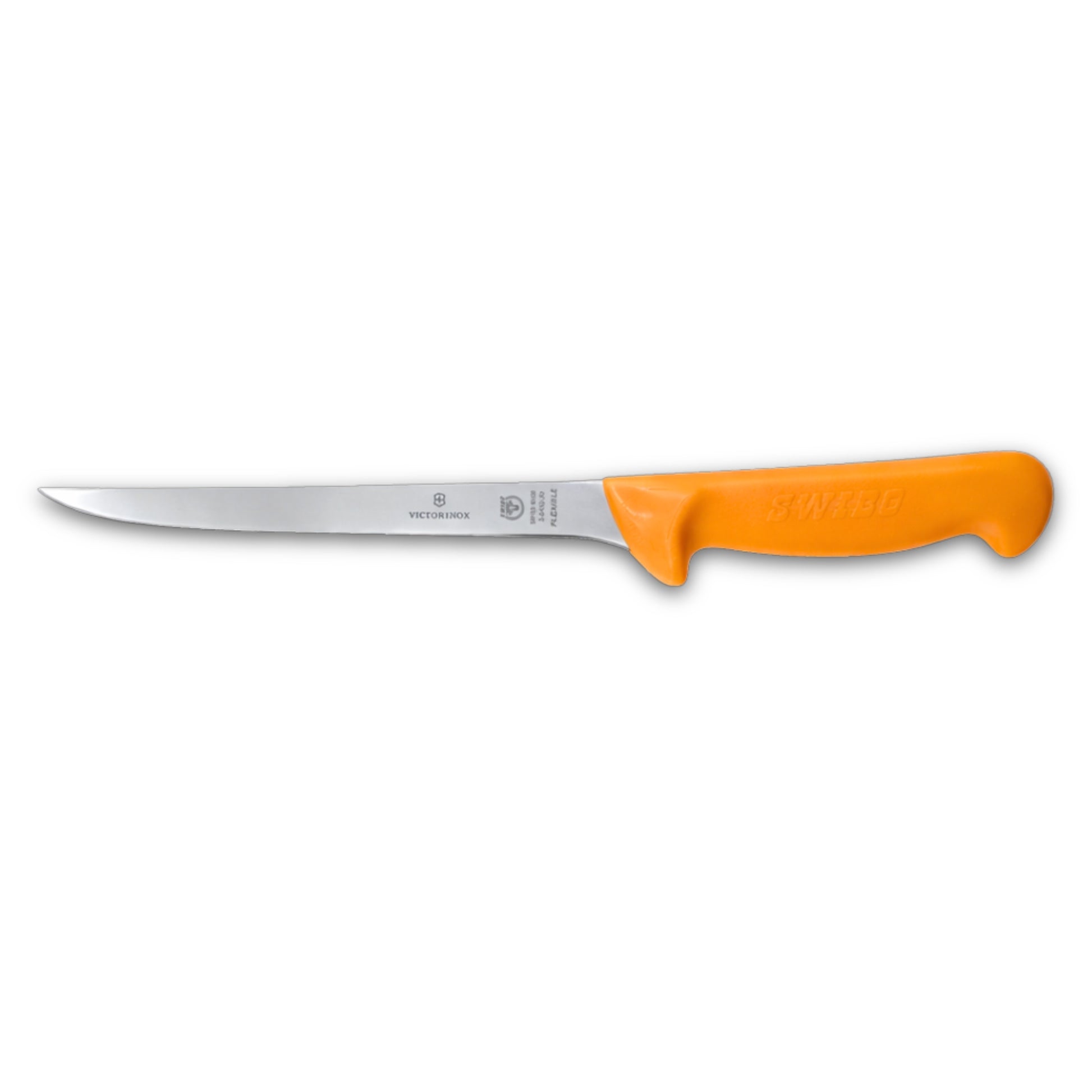 Victorinox 8 Inch Straight Flexible Fish Filleting Knife - Professional Fish Monger Filleting Knife