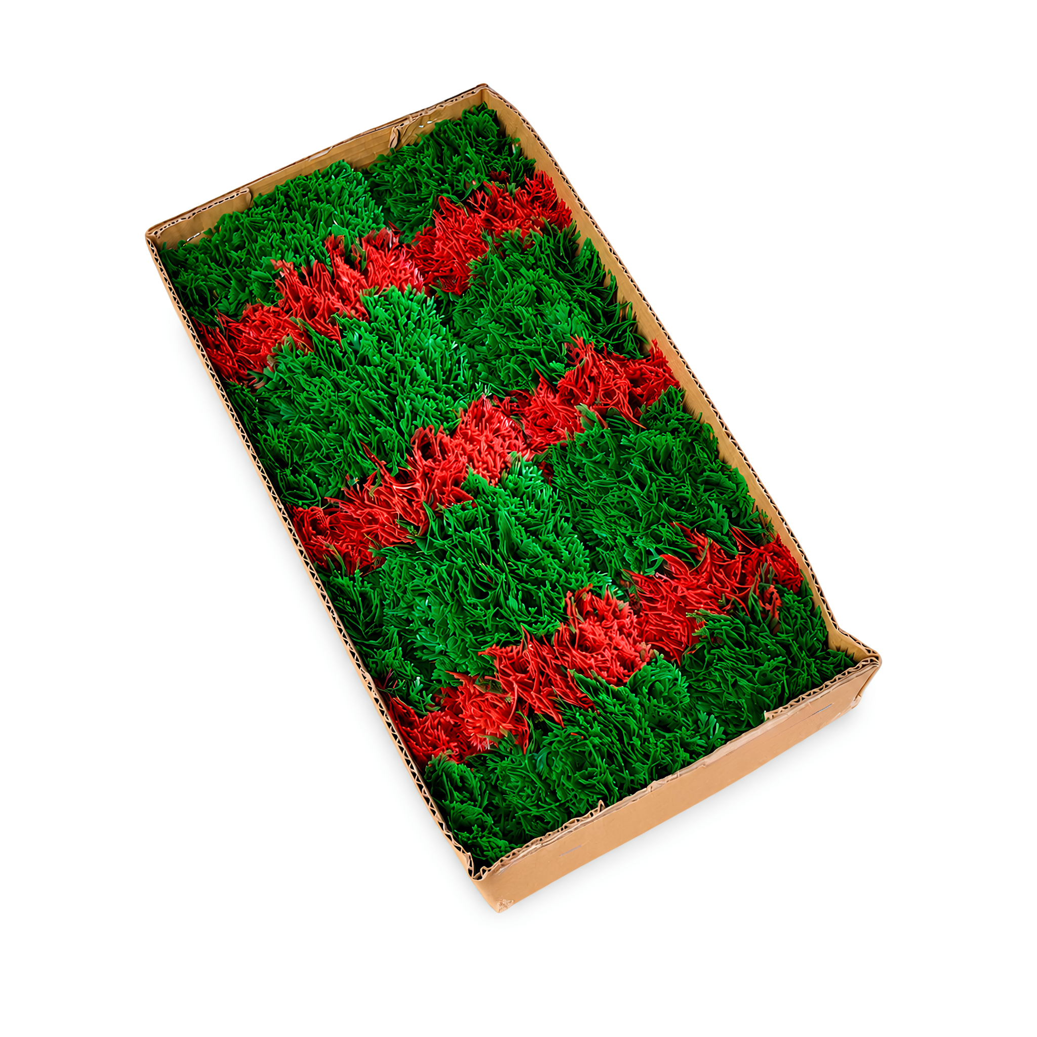 Red/Green Garnish Refill 375mm For Heavy Duty Divider (12 Pack)