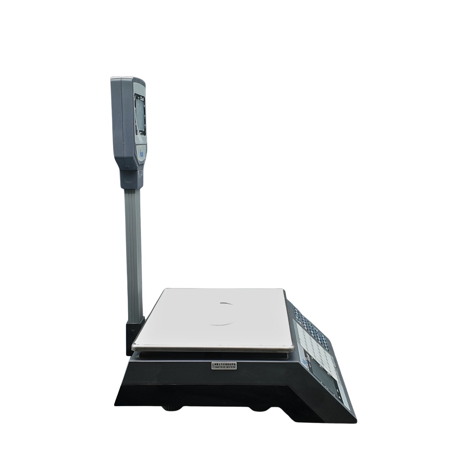ACLAS PS1 retail scale detail - butchers commercial weighing scale