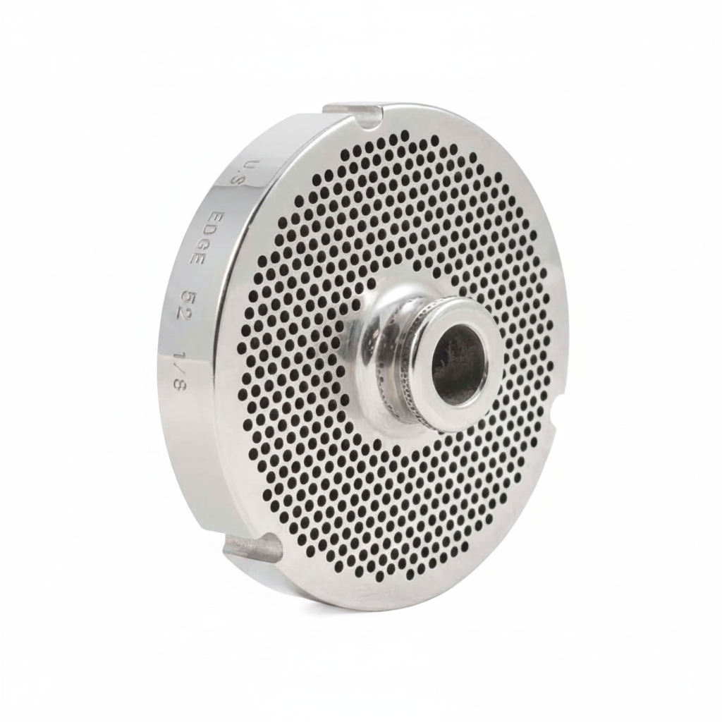 Professional No.52 mincer plate grinder accessory - 42mm hub for meat processing