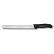 Victorinox 10 Inch Slicing Knife Fluted Blade Round Tip - Professional Commercial Slicing Knife