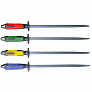 F Dick Standardzug regular cut sharpening steel - butchers knife steel