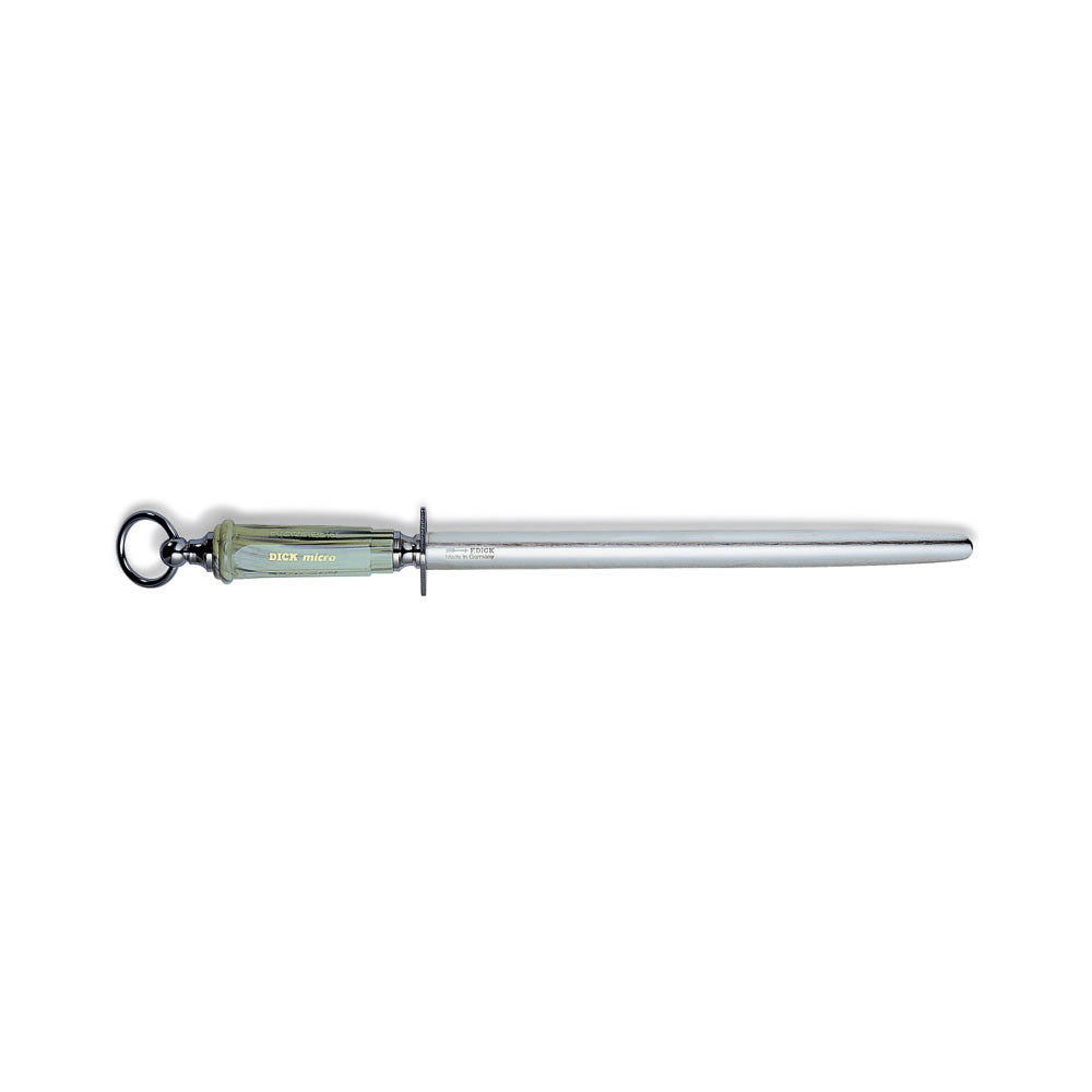 F Dick Dickoron Micro Ultra-Fine Cut Steel 30cm - Professional Butcher Knife Honing Rod