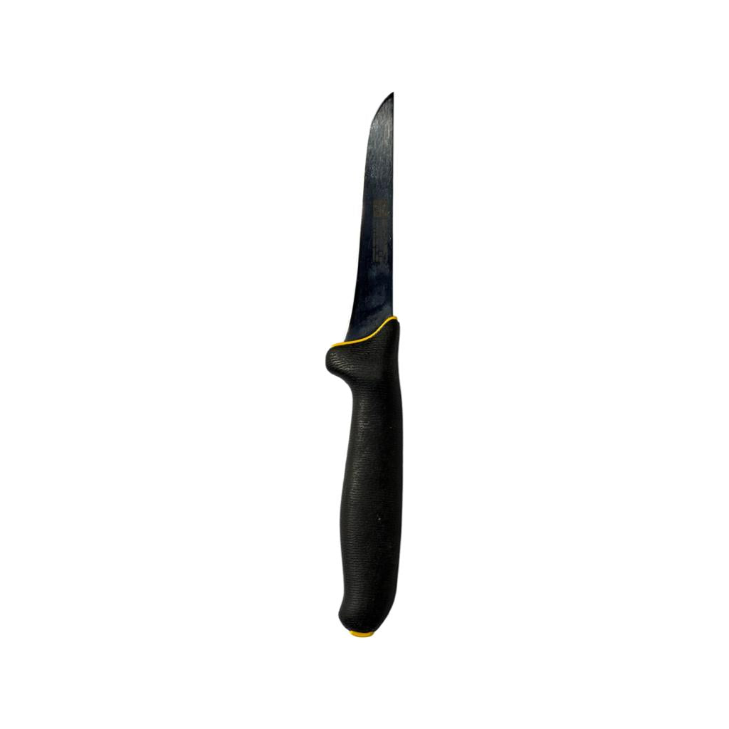 Eicker 13cm Profi boning knife black handle - butchers professional knife