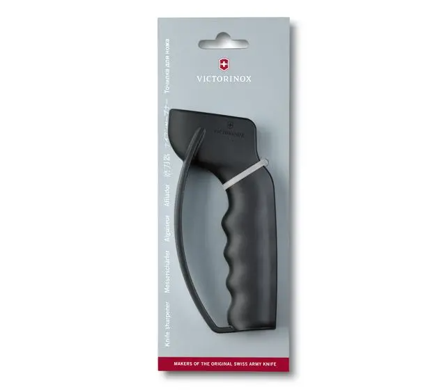 Victorinox Handheld Knife Sharpener Front View - Professional Butcher Knife Sharpener