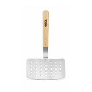 BBQ Steel Spatula with Wooden Handle