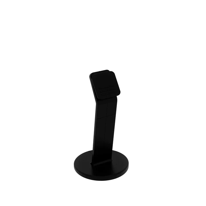 Black Nylon Flex Ticket Stand Medium 44x44x80mm - Butcher Shop Price Ticket Display Stand