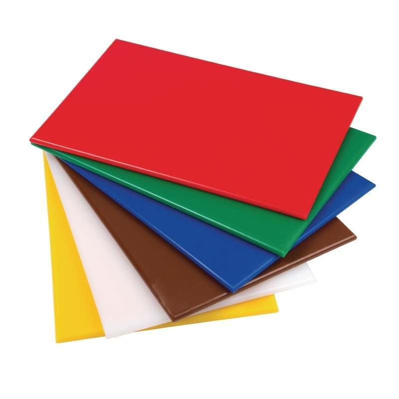 Polypad chopping boards 18x12 inch x 25mm - butchers polyethylene cutting board