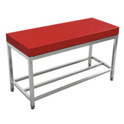 4 inch red polytop chopping surface 5ft x 2ft (1500x600mm) for commercial butchers