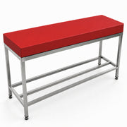 4 inch red polytop chopping surface 6ft x 2ft (1800x600mm) for butchers