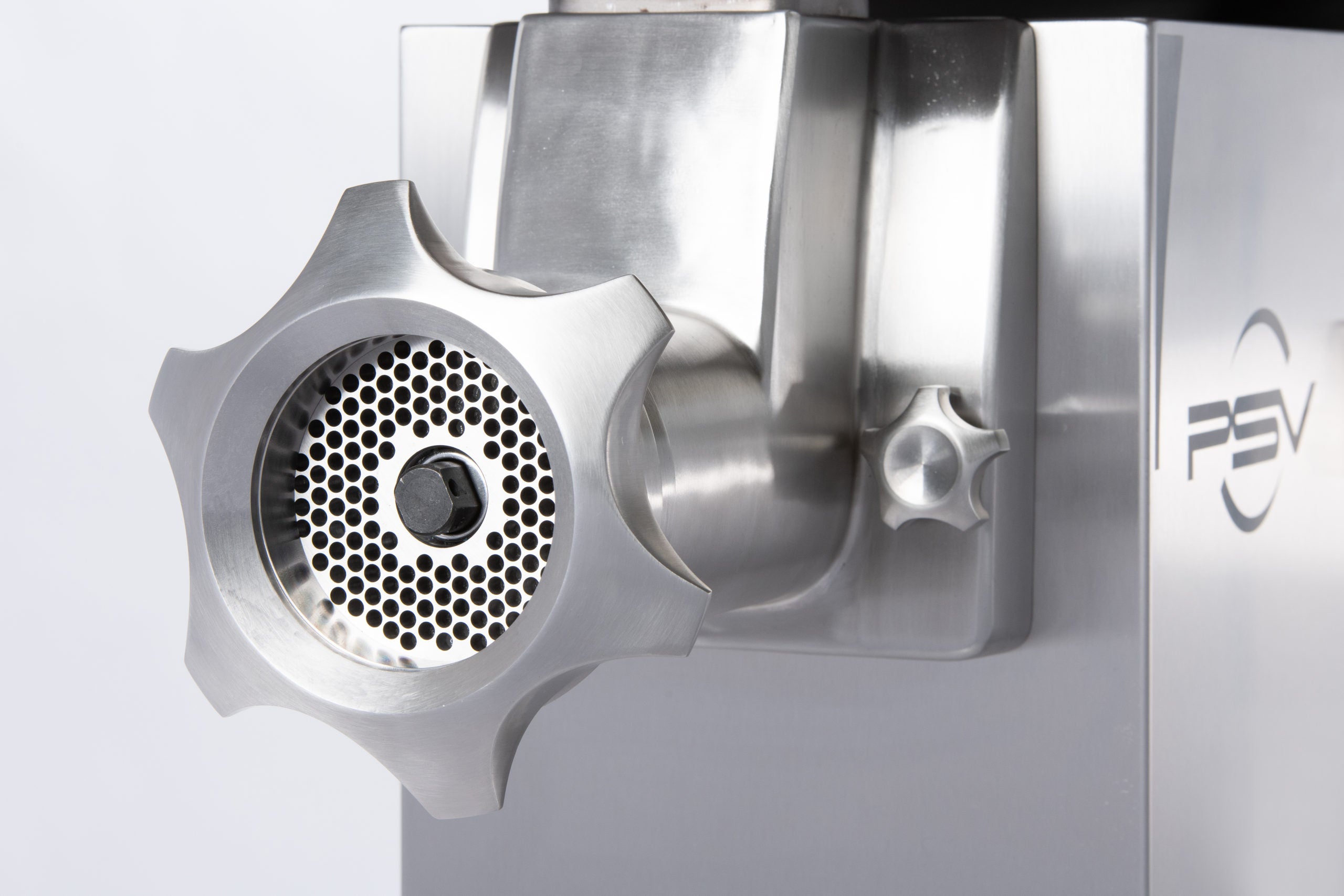 DRC 98/32 Mincer Side View - Professional Industrial Butcher Meat Grinder