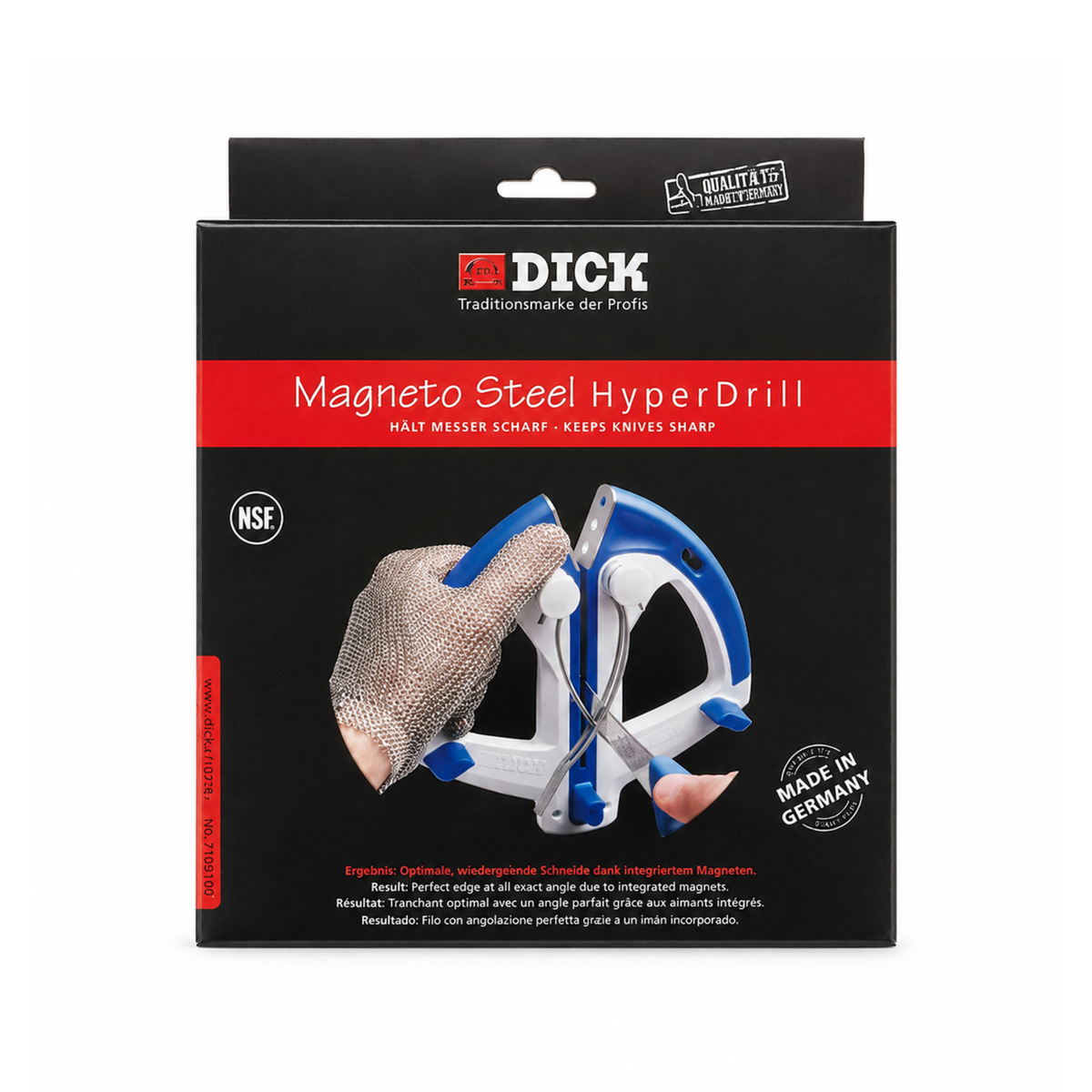F DICK - Magneto Steel HyperDrill Sharpening Steel