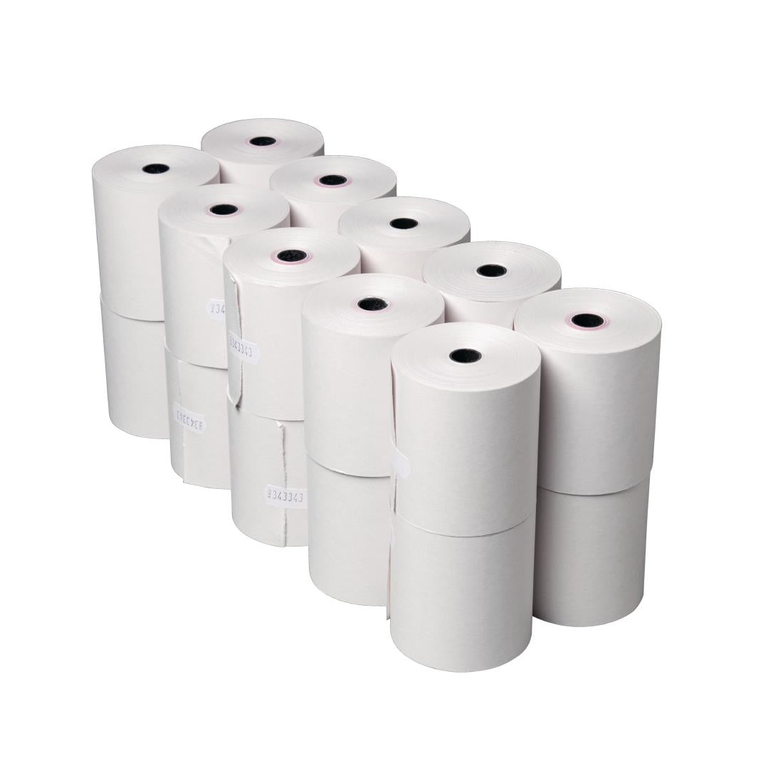 Fiesta Non-Thermal 2ply Till Roll 76x71mm Pack of 20 - Butcher Shop Cash Register Roll