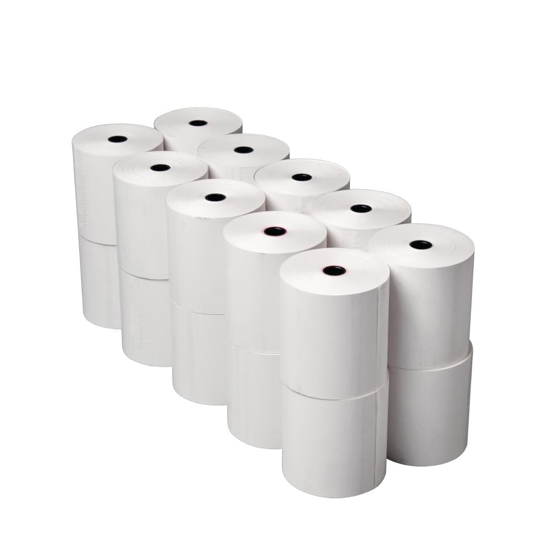 Fiesta Thermal Till Roll 80x72mm Pack of 20 - POS Receipt Paper Rolls for Butcher Shop Tills