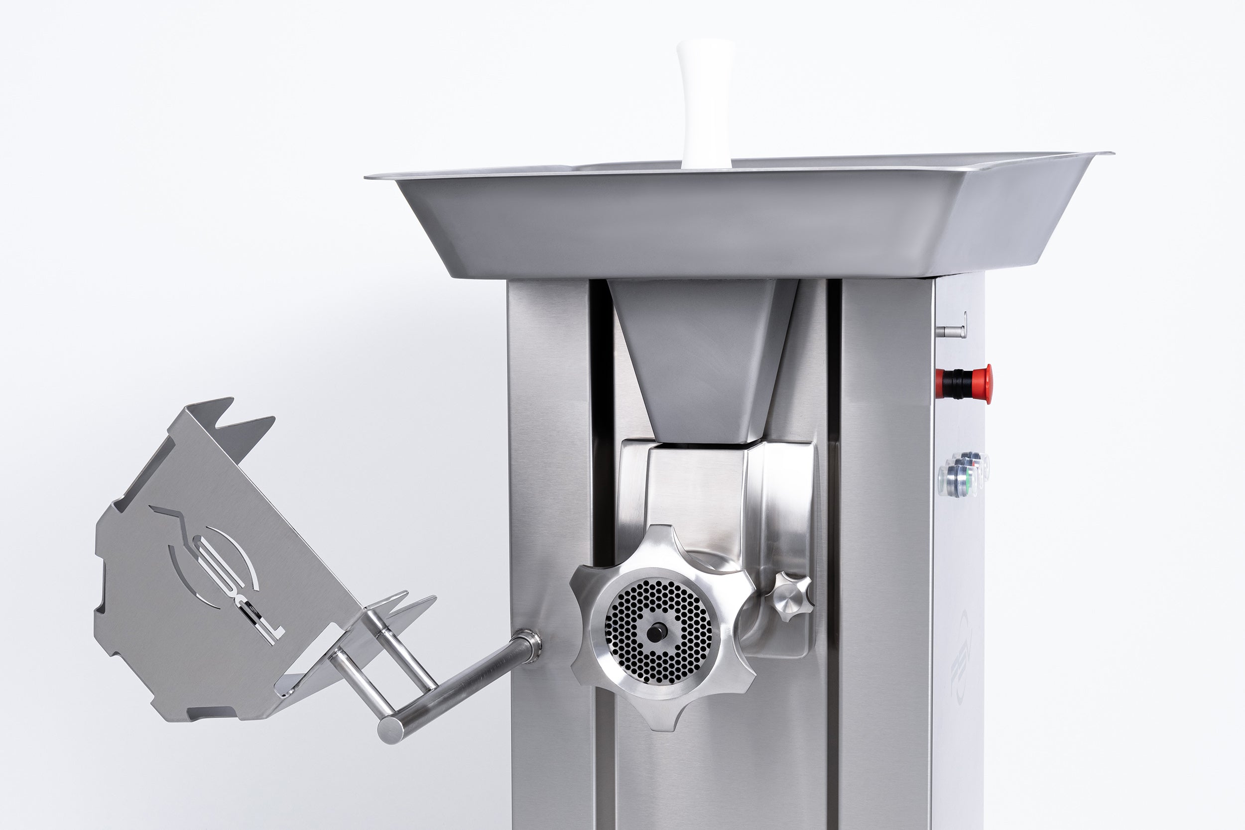 DRC 32S/98S Mincer View 2 - Commercial Butcher Meat Processing Equipment