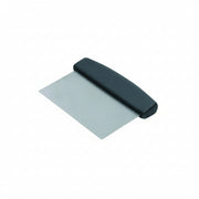 Black polytop scraper - hygienic butchers chopping board cleaning tool