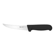Ambrogio Sanelli Boning Knife Curved Semi-Rigid 13cm Black