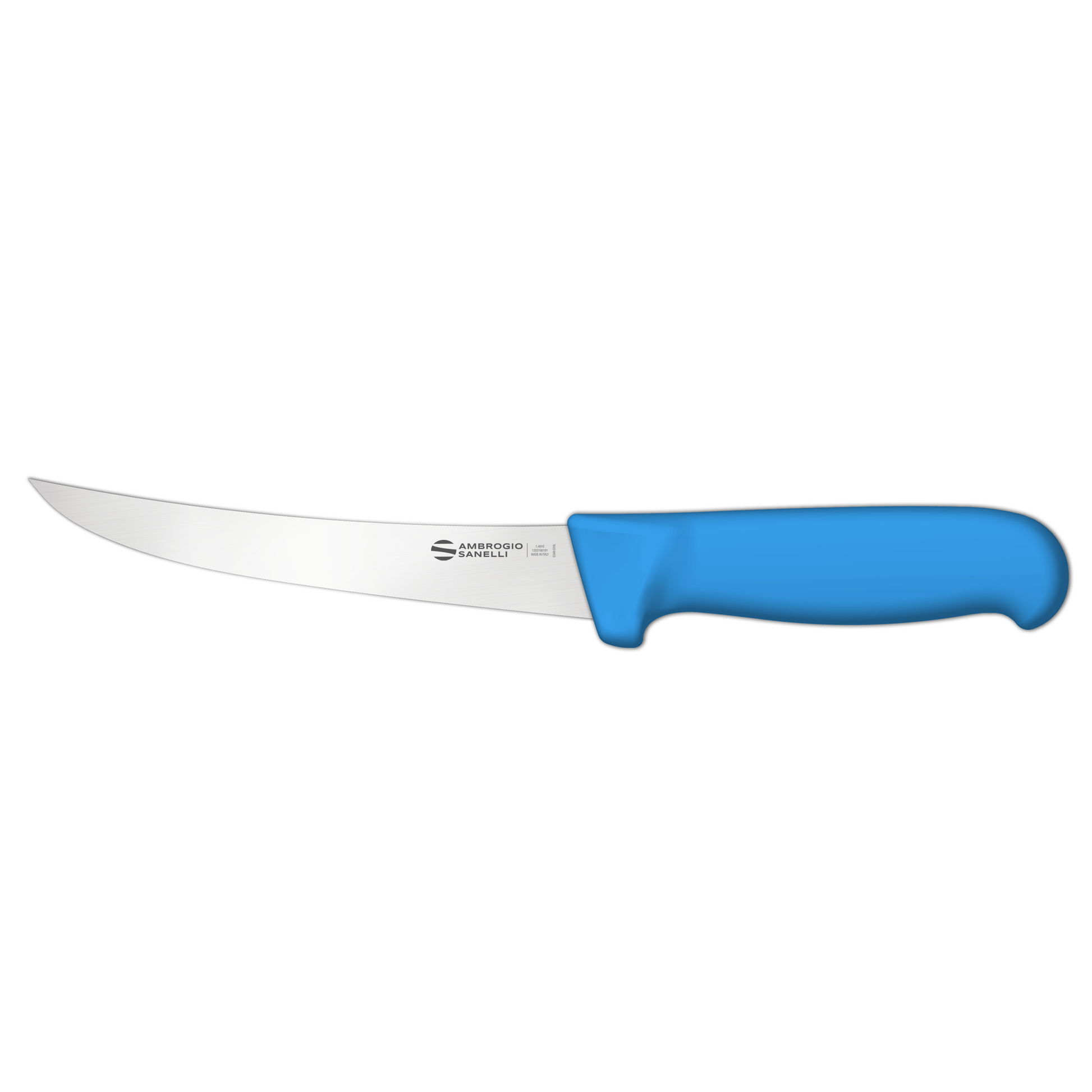 Ambrogio Sanelli Boning Knife Curved Semi-Flex 15cm Blue