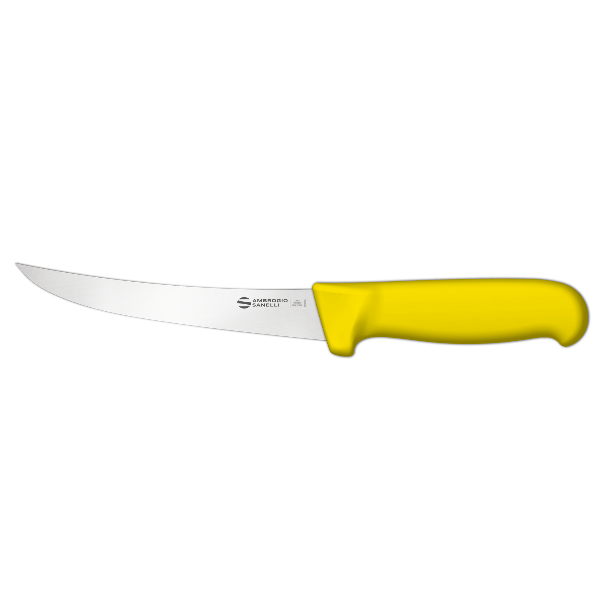 Ambrogio Sanelli Boning Knife Curved Flexible 15cm Yellow