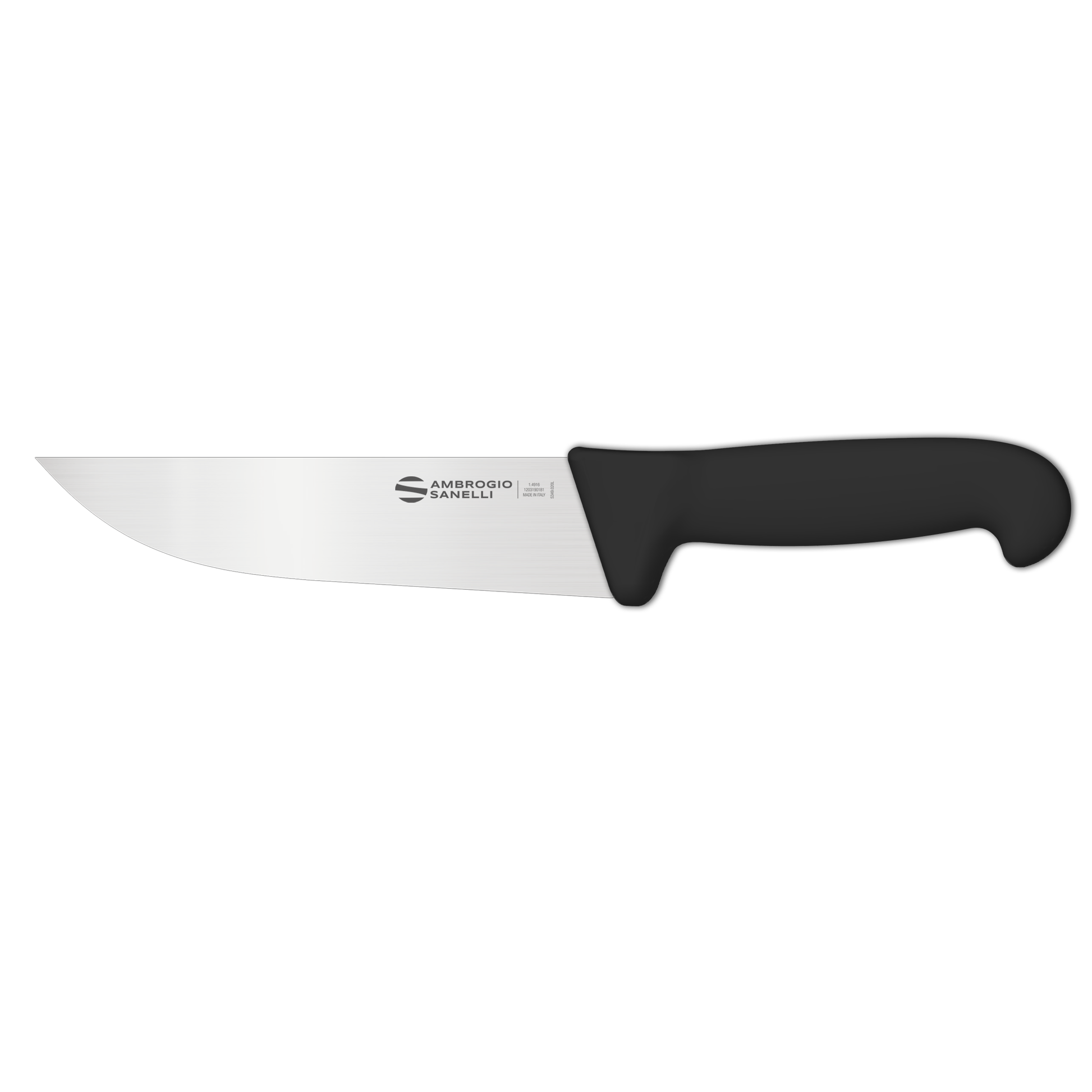 Ambrogio Sanelli Supra - Butcher Knife 16cm Black