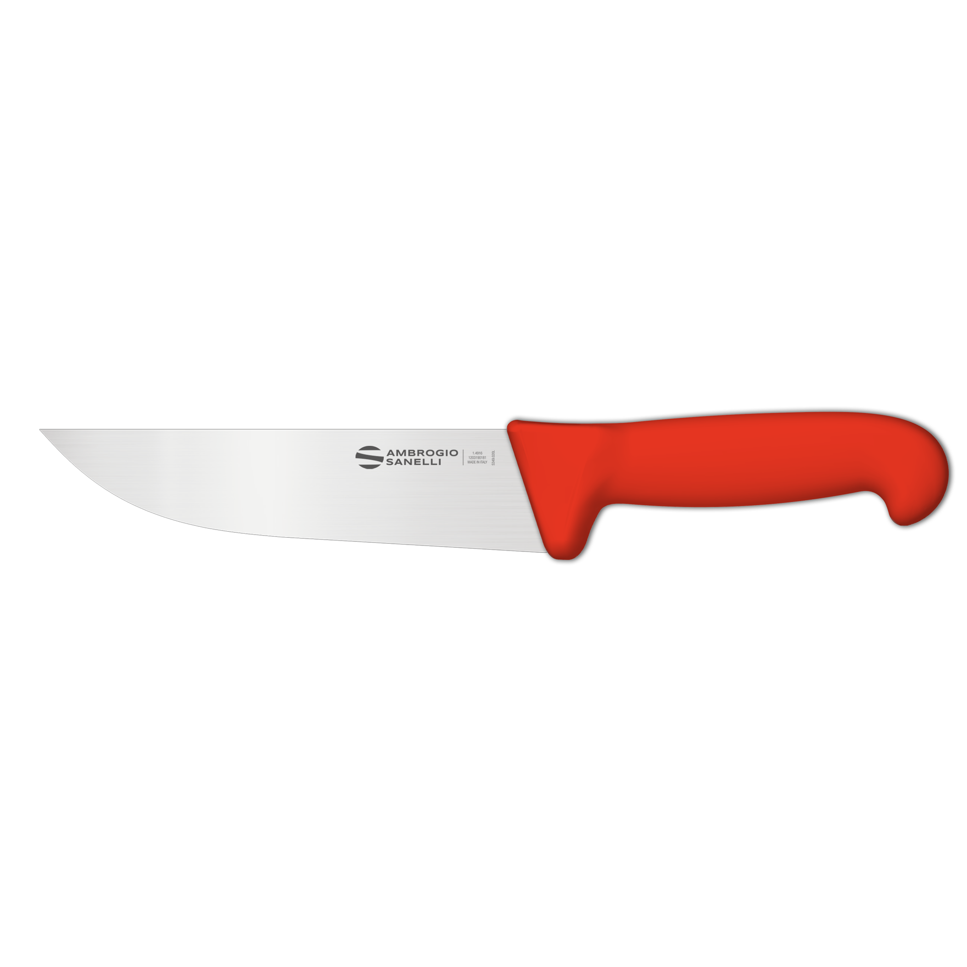 Ambrogio Sanelli Supra - Butcher Knife 16cm Red