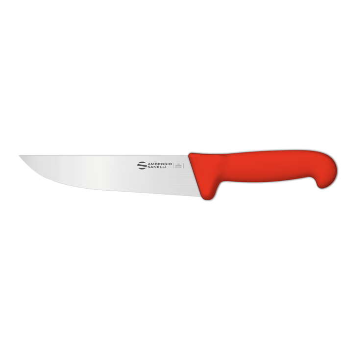 Ambrogio Sanelli SUPRA Butcher Knife 18cm Red SM09018R