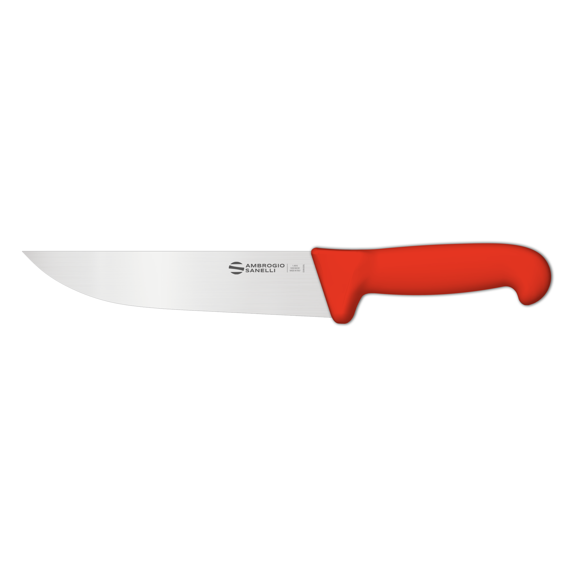 Ambrogio Sanelli Supra - Butcher Knife 20cm Red