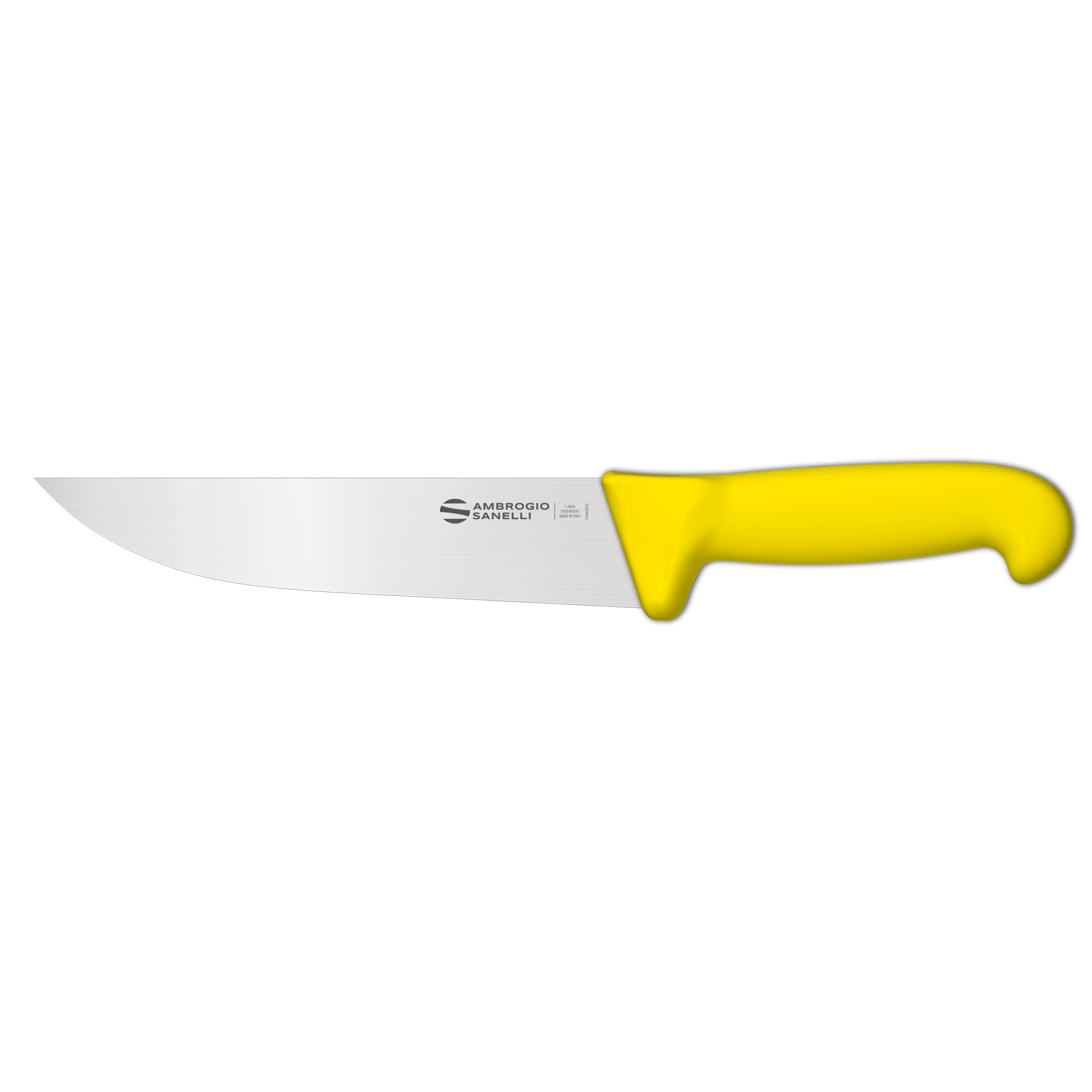 Ambrogio Sanelli Supra - Butcher Knife 20cm Yellow