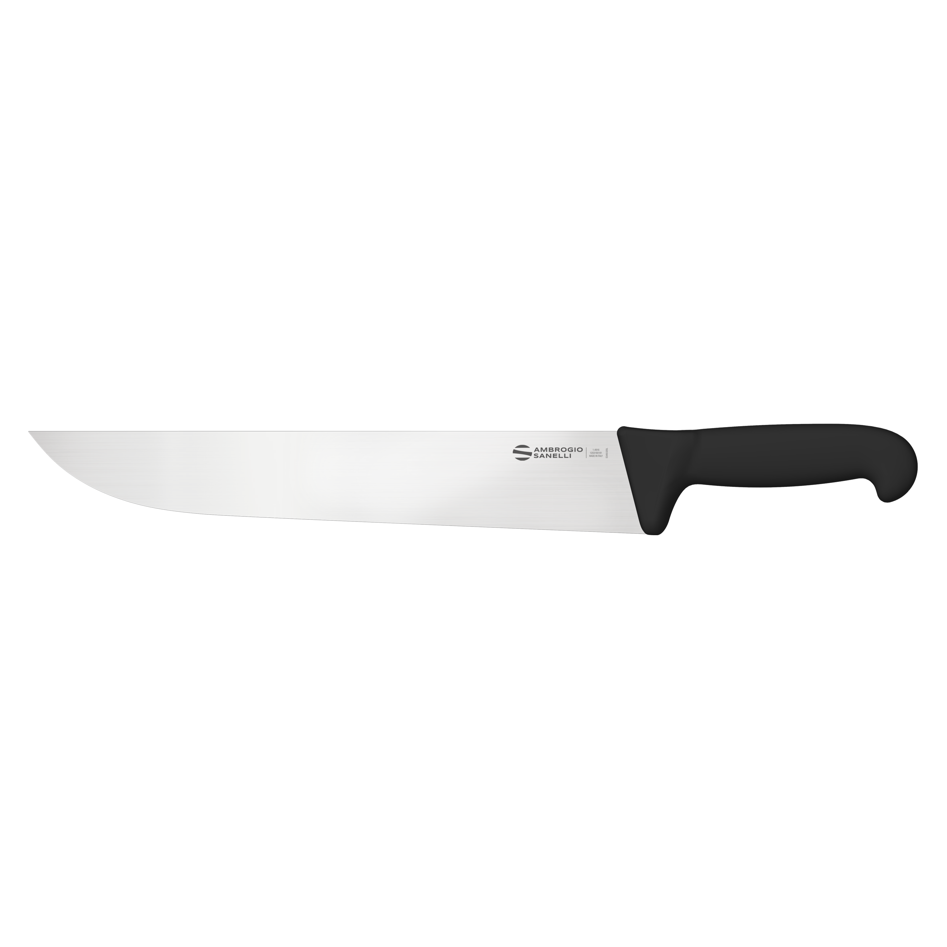 Ambrogio Sanelli Supra - Butcher Knife 30cm Black