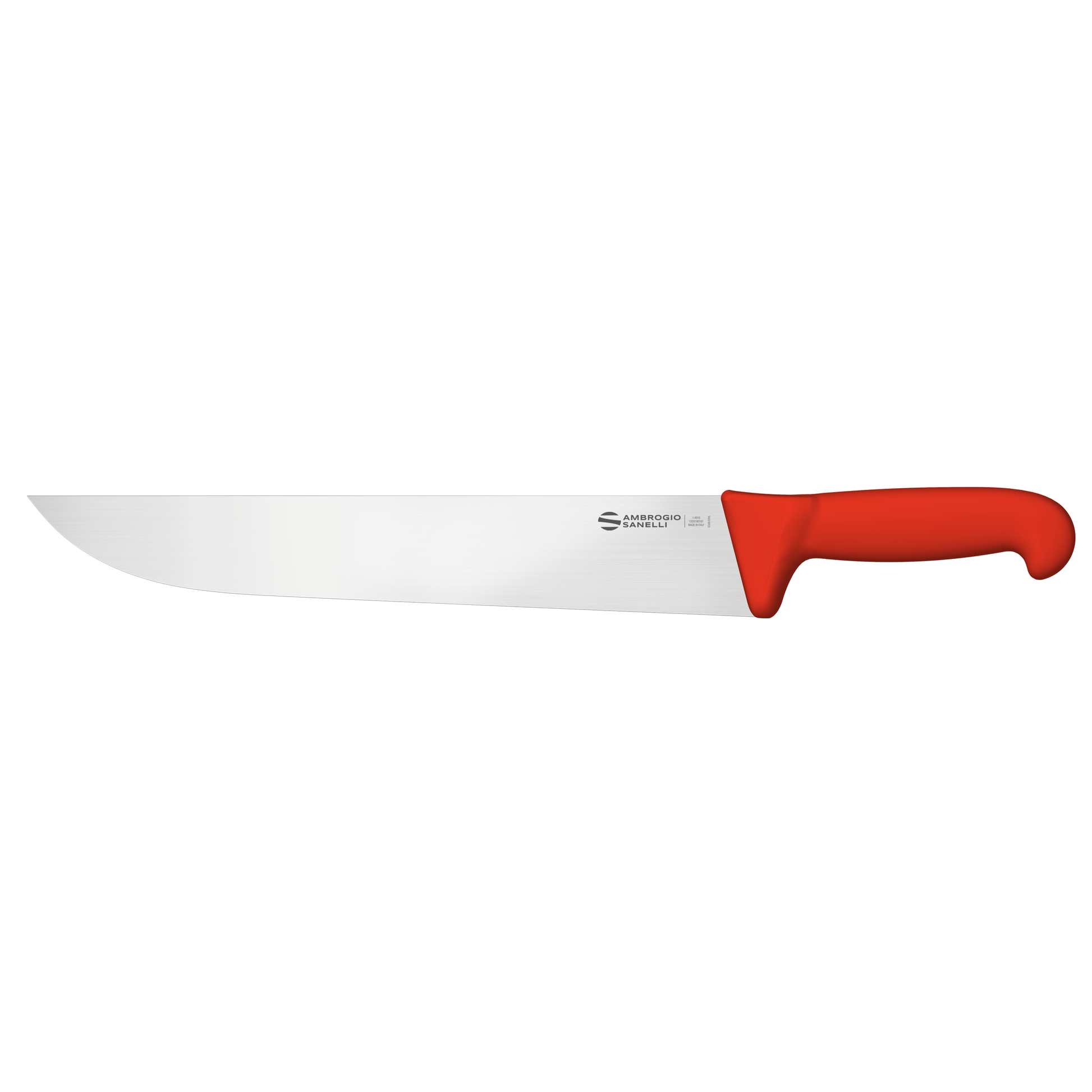Ambrogio Sanelli Supra - Butcher Knife 30cm Red
