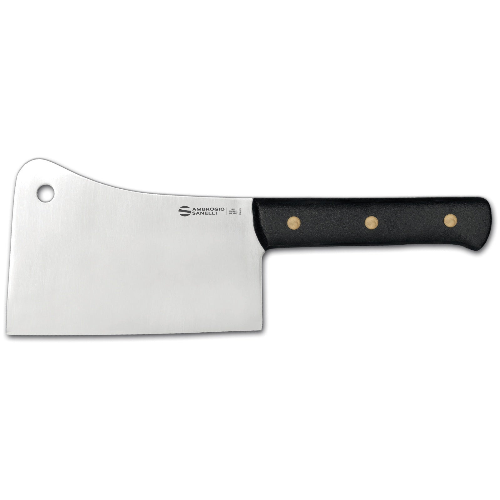 Ambrogio Sanelli Supra - Butcher Cleaver 20cm Black