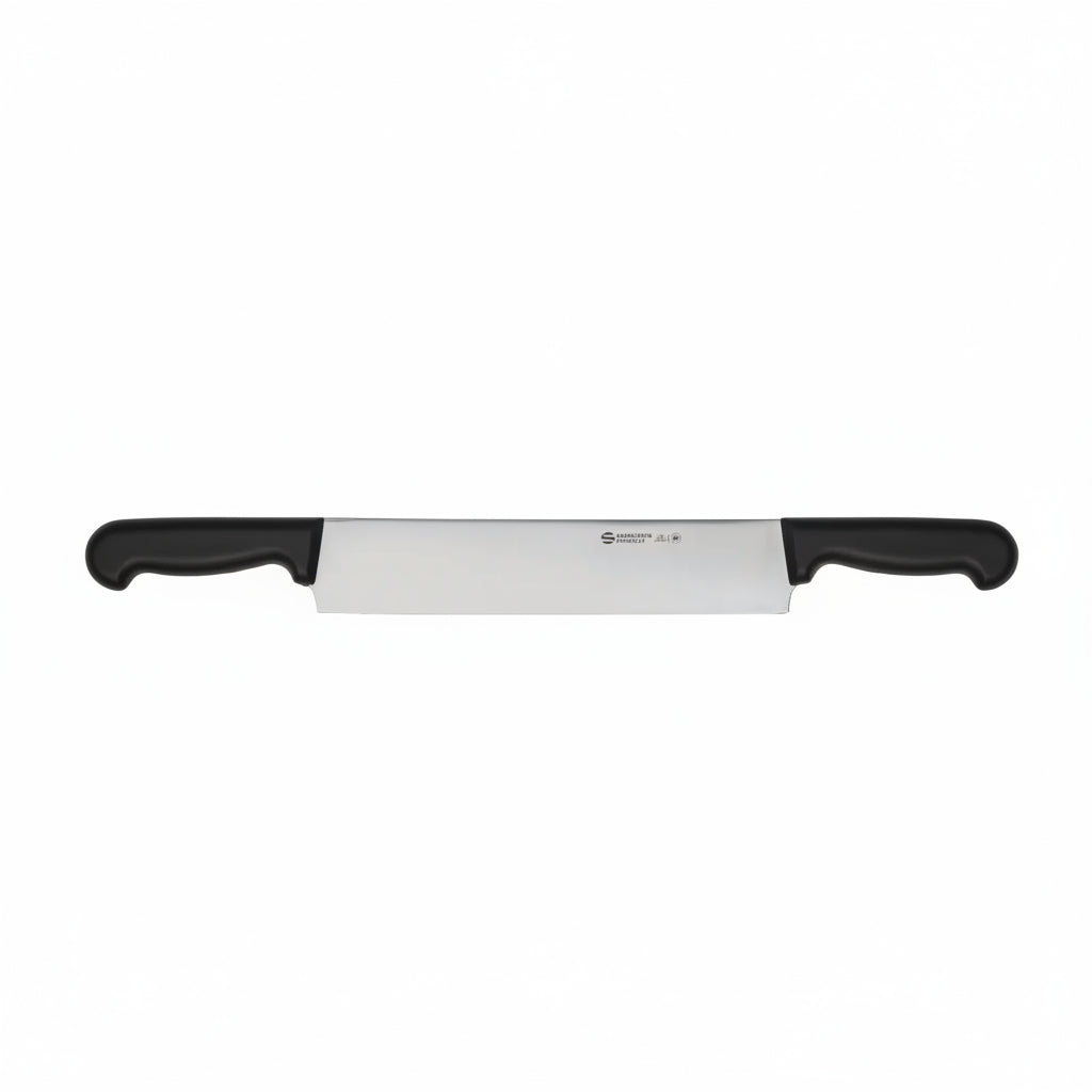 Ambrogio Sanelli Cheese Knife 40cm Black Dual Handle - Professional Commercial Cheese Knife