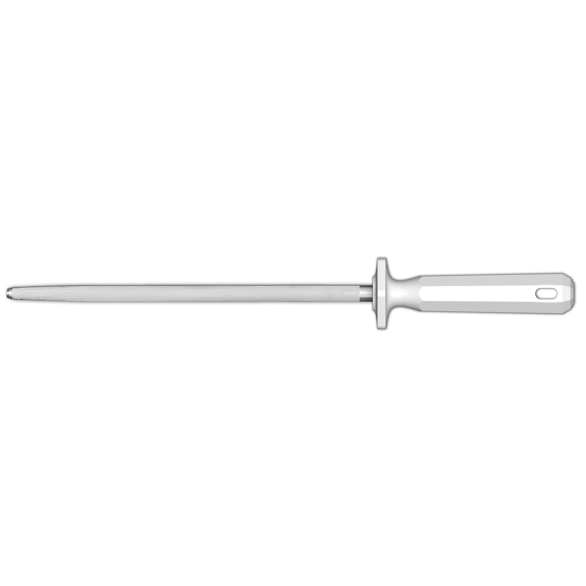 Ambrogio Sanelli Sharpening Steel Round 30cm White