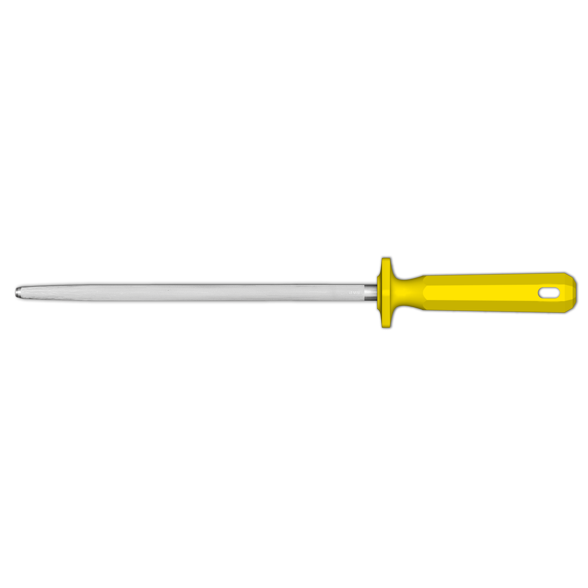 Ambrogio Sanelli Sharpening Steel Round 30cm Yellow