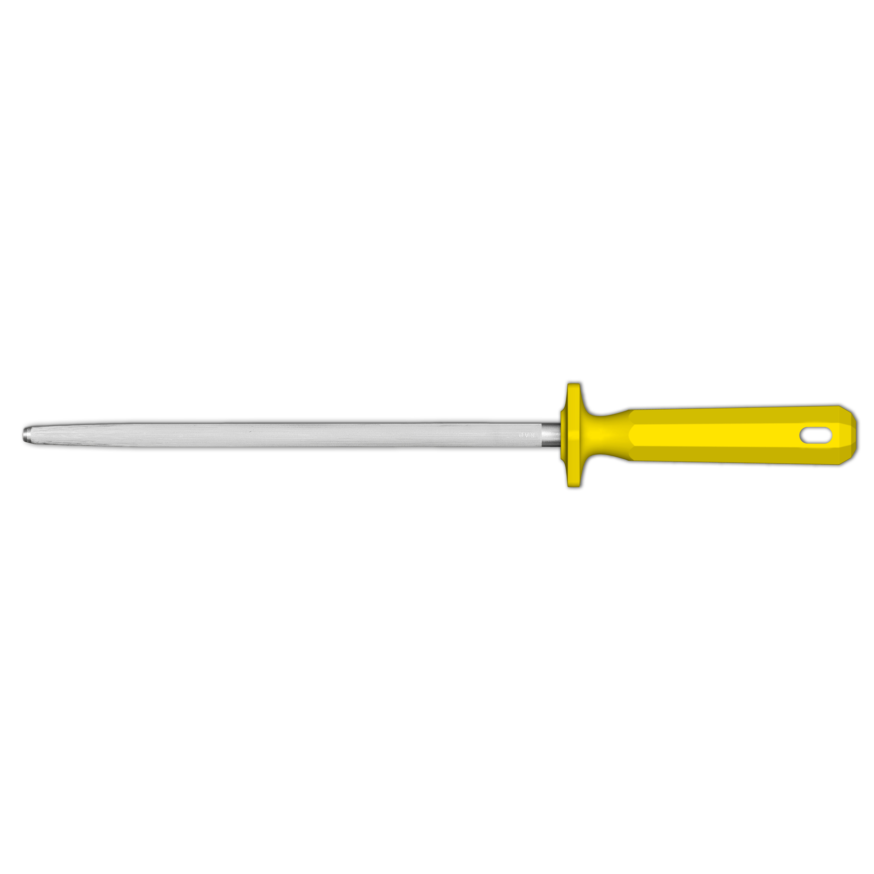 Ambrogio Sanelli Sharpening Steel Round 30cm Yellow