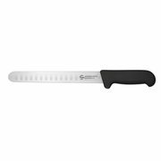 Ambrogio Sanelli Salmon Slicer 32cm Black Handle - Professional Fish Monger Slicing Knife