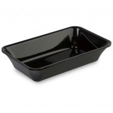 Black GN 1/4 display tray 265x162x50mm view 1 - small butchers counter tray